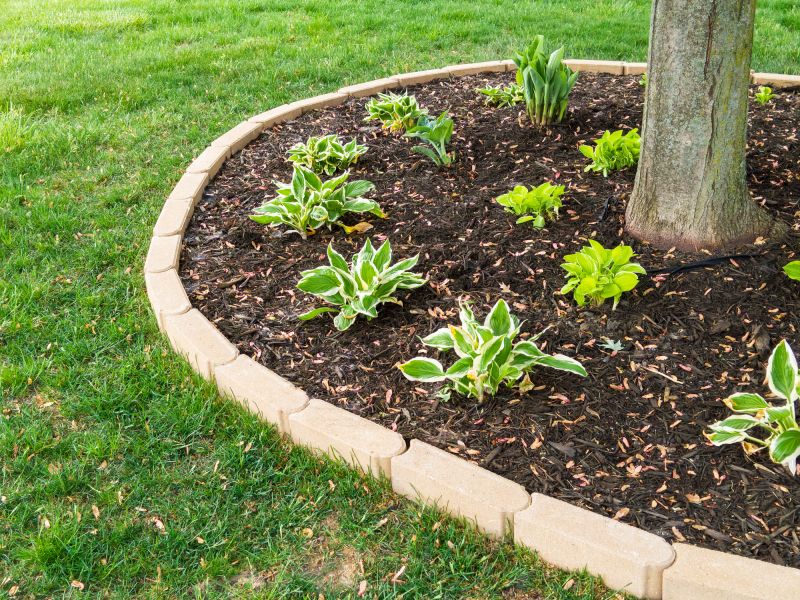 Mound Integration in Garden